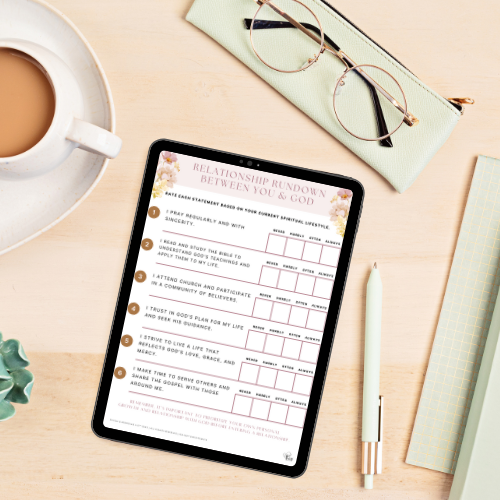 Handout: Relationship Rundown Between You & God