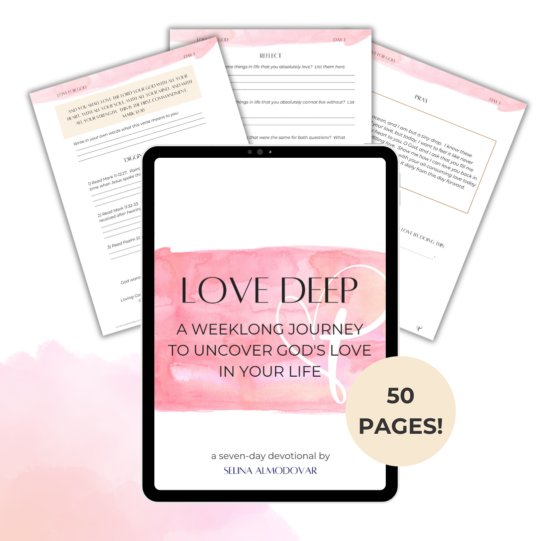 Love Deep: A Weeklong Devotional to Uncover God's Love In Your Life