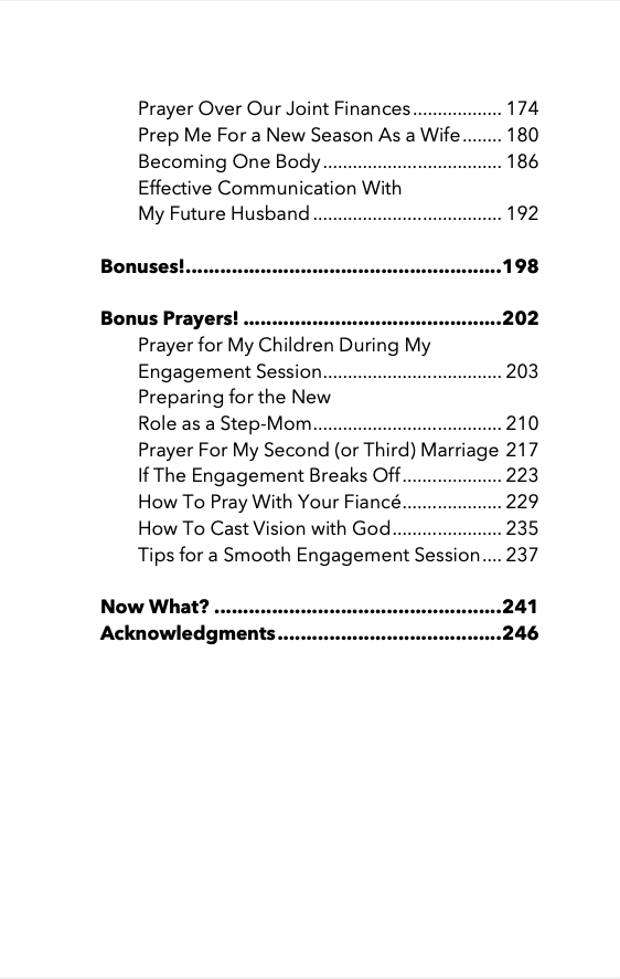 The Engaged Woman's Prayer Book